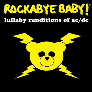 the album cover for Rockabye Baby! - Lullaby Renditions Of AC/DC