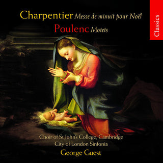 the album cover for George Guest - Messe de Minuit Pour Noel / Motets