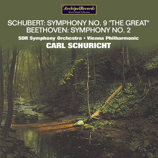 the album cover for Carl Schuricht - Sinfonie 9 Stuttgart 1957