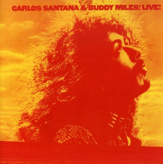 the album cover for Santana/Carlos Santana - Live