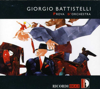 the album cover for G. Battistelli - Prova D'orchestra