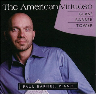 the album cover for Paul Barnes - Piano Concerto 2: The American Virtuoso