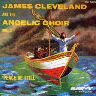 the album cover for Rev. James Cleveland - Peace Be Still