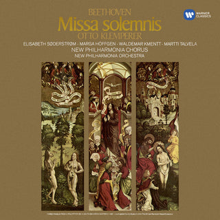the album cover for Otto Klemperer - Missa Solemnis