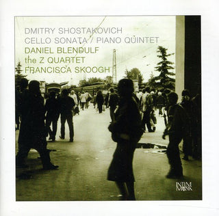 the album cover for D. SHOSTAKOVICH - Cello Sonata & Piano Quintet
