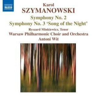 the album cover for Antoni Wit - Syms Nos 2 & 3