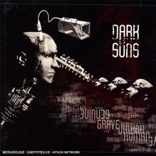 the album cover for Dark Suns - Grave Human Genuine
