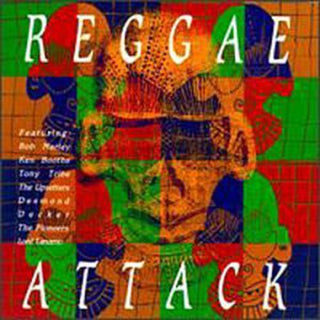 the album cover for Various Artists - Reggae Attack