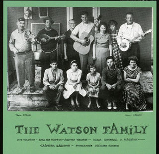 the album cover for Doc Watson - Watson Family