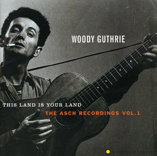 the album cover for Woody Guthrie - This Land Is Your Land 1