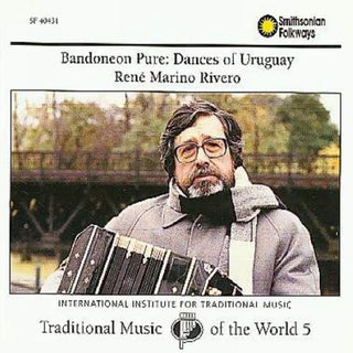 the album cover for Rene Rivero Marino - Bandoneon Pure: Dances of Uruguay 5