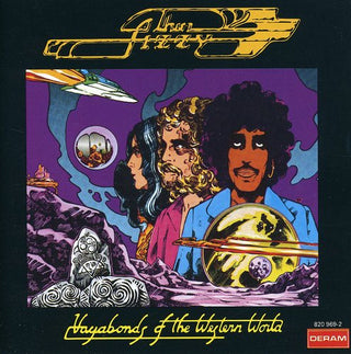 the album cover for Thin Lizzy - Vagabonds Of The Western World [Import]