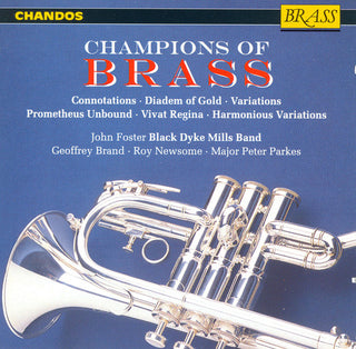 the album cover for The Black Dyke Mills Band - Champions of Brass
