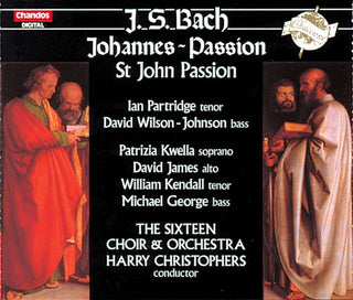 the album cover for Ian Partridge - St John Passion