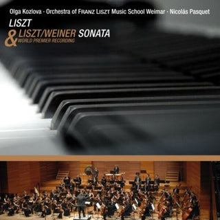 the album cover for F. LISZT - Sonata in B minor