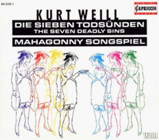 the album cover for K. Weill - 7 Deadly Sins / Mahagonny Songspiel
