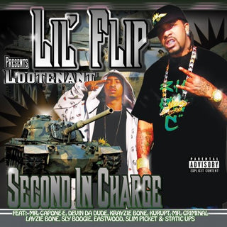 the album cover for Lil Flip Presents - Second in Command