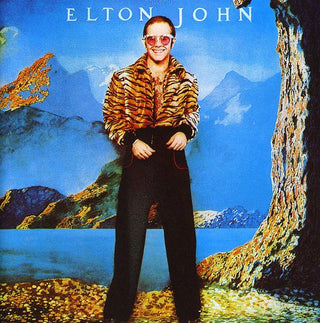 the album cover for Elton John - Caribou [Remastered]