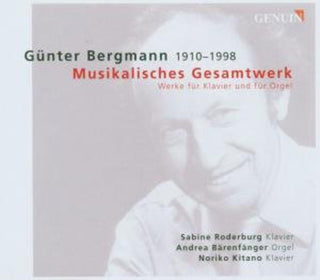 the album cover for Bergmann - Works for Klavier & Organ