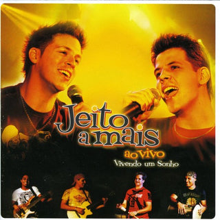 the album cover for Jeito A Mais - Vivendo Um Sonho