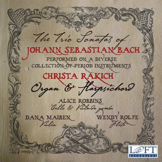 the album cover for Wendy Rolfe - Six Trio Sonatas