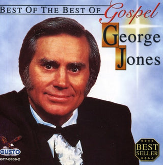 the album cover for George Jones - Best of the Best of Gospel  George Jones
