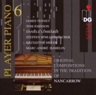 the album cover for Playrt Piano - Player Piano 6: Nancarrow Studies for Player