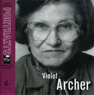 the album cover for Violet Archer - Portrait