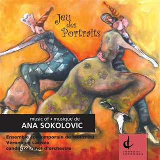the album cover for Ensemble Contemporain De Montreal - Jeu Des Portraits
