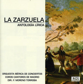 the album cover for Orquesta Iberica De Conciertos - La Zarzuela-Antologia Lirica (Arg)