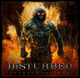 the album cover for Disturbed - Indestructible