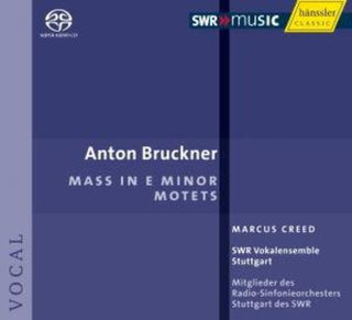 the album cover for A. BRUCKNER - Mass & Other Choral Works