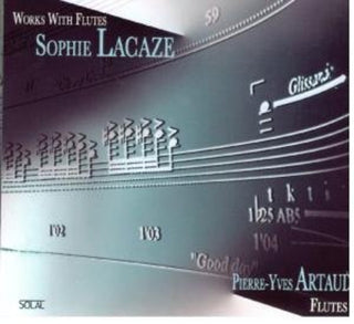 the album cover for Lacaze - Works for Flute