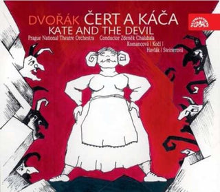 the album cover for P?emysl Ko?Ã­ - Kate & the Devil Opera in 3 Acts Op 112