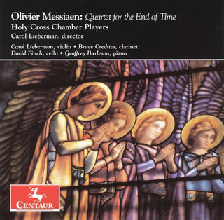 the album cover for O. MESSIAEN - Quartet for the End of Time