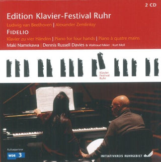 the album cover for Maki Namekawa - Fidelio for Piano 4 Hands