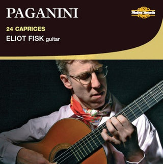 the album cover for N. PAGANINI - 24 Caprices for Guitar