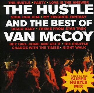the album cover for Van McCoy - Hustle & Best of Van McCoy