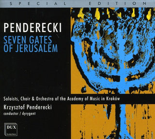 the album cover for Krzysztof Penderecki - Sym No 7 / Seven Gates of Jerusalem for Five