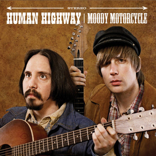 the album cover for Human Highway - Moody Motorcycle