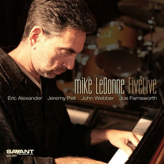 the album cover for Mike Ledonne - Fivelive