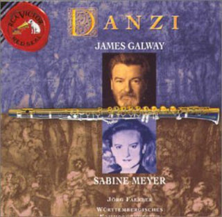 the album cover for James Galway - Flute Concertos