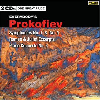 the album cover for S. Prokofiev - Prokofiev: Symphonies No 1 & 5 / Various