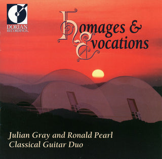 the album cover for Gray, Julian / Pearl, Ronald - Homages & Evocations