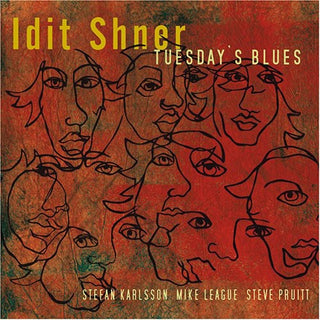 the album cover for Idit Shner - Tuesday's Blues