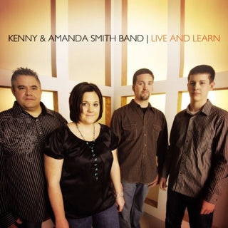 the album cover for Kenny Smith & Amanda - Live and Learn