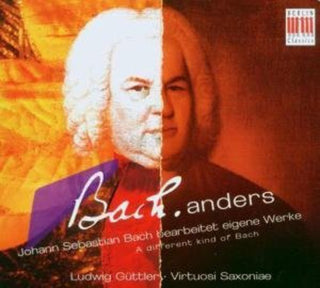 the album cover for J.S. Bach - Anders