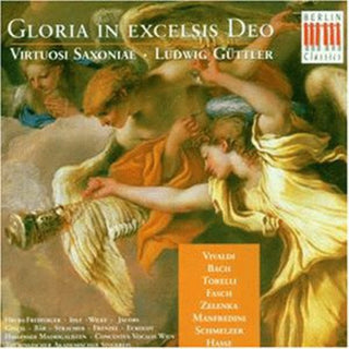 the album cover for J.S. Bach - Gloria in Excelsis Deo