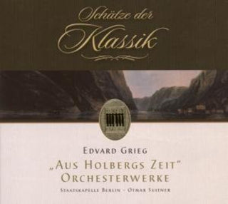 the album cover for E. GRIEG - Orchestral Works