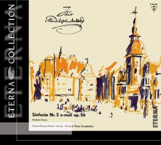 the album cover for F. MENDELSSOHN - Symphony 3